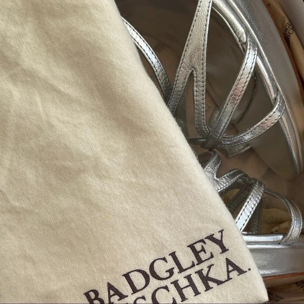 Badgley Mischka Platform Heels in Sexy Silver - Picture 11 of 12